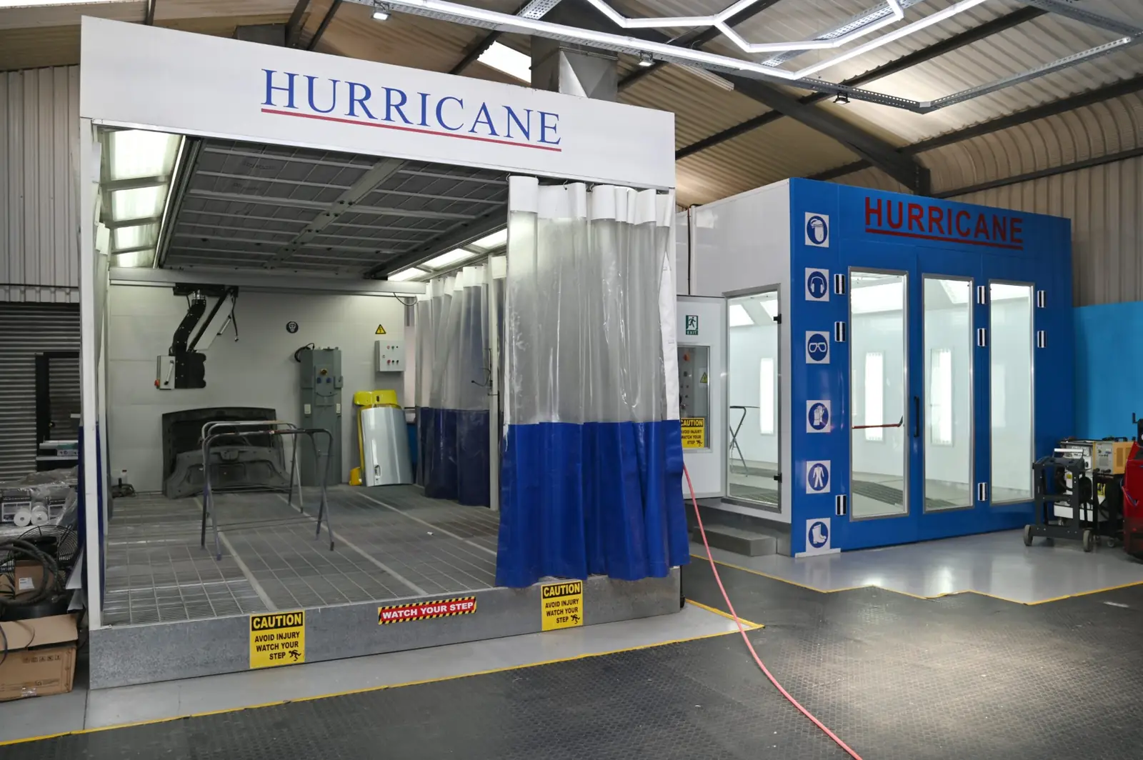 Hurricane Equipment facility aerial view